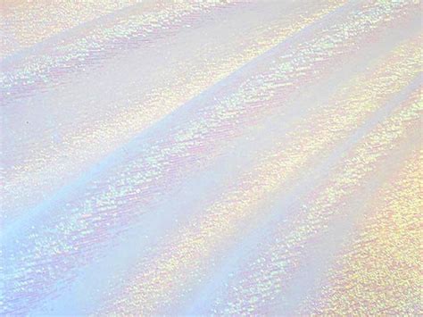 white iridescent fabric